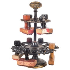 Antique "The Unit" Date Stamp Caddy, c.1940