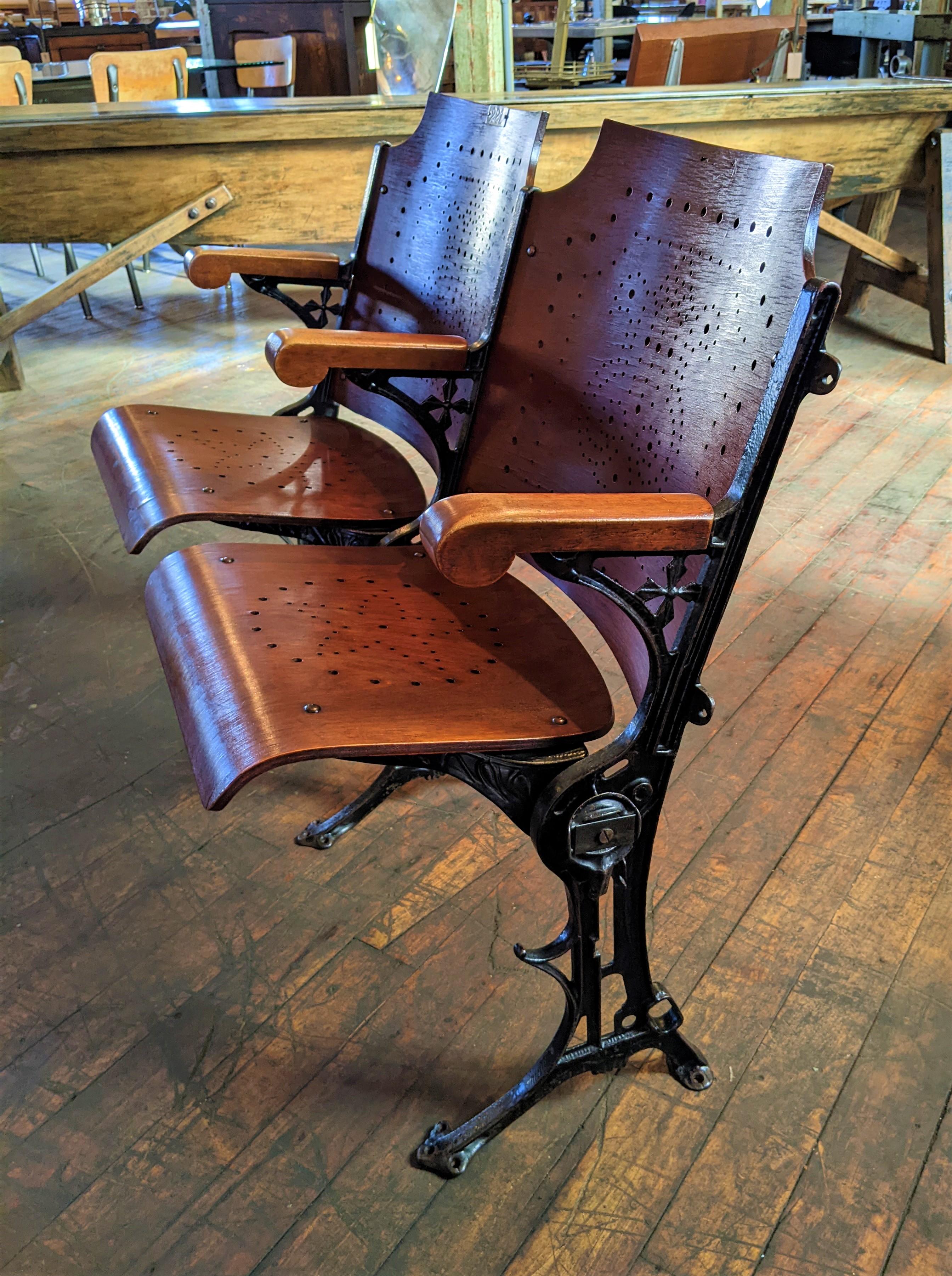 old movie theater seats