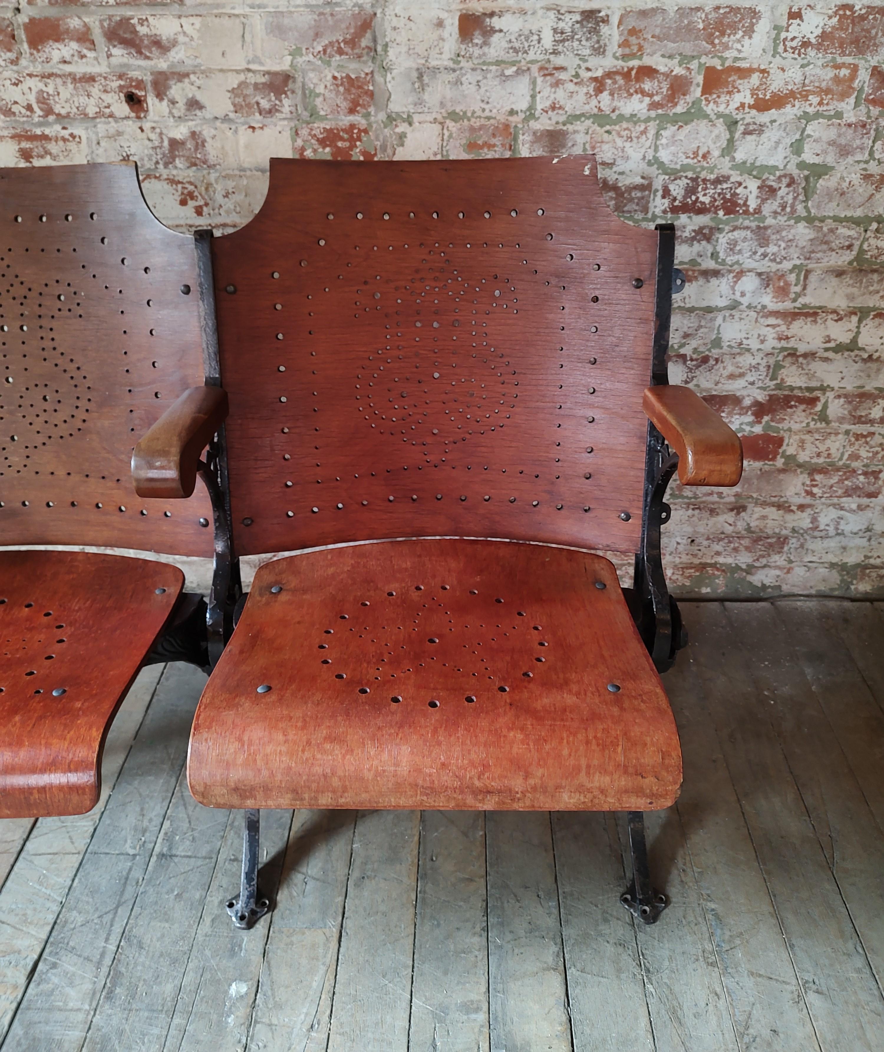 American Antique Theater Seats For Sale
