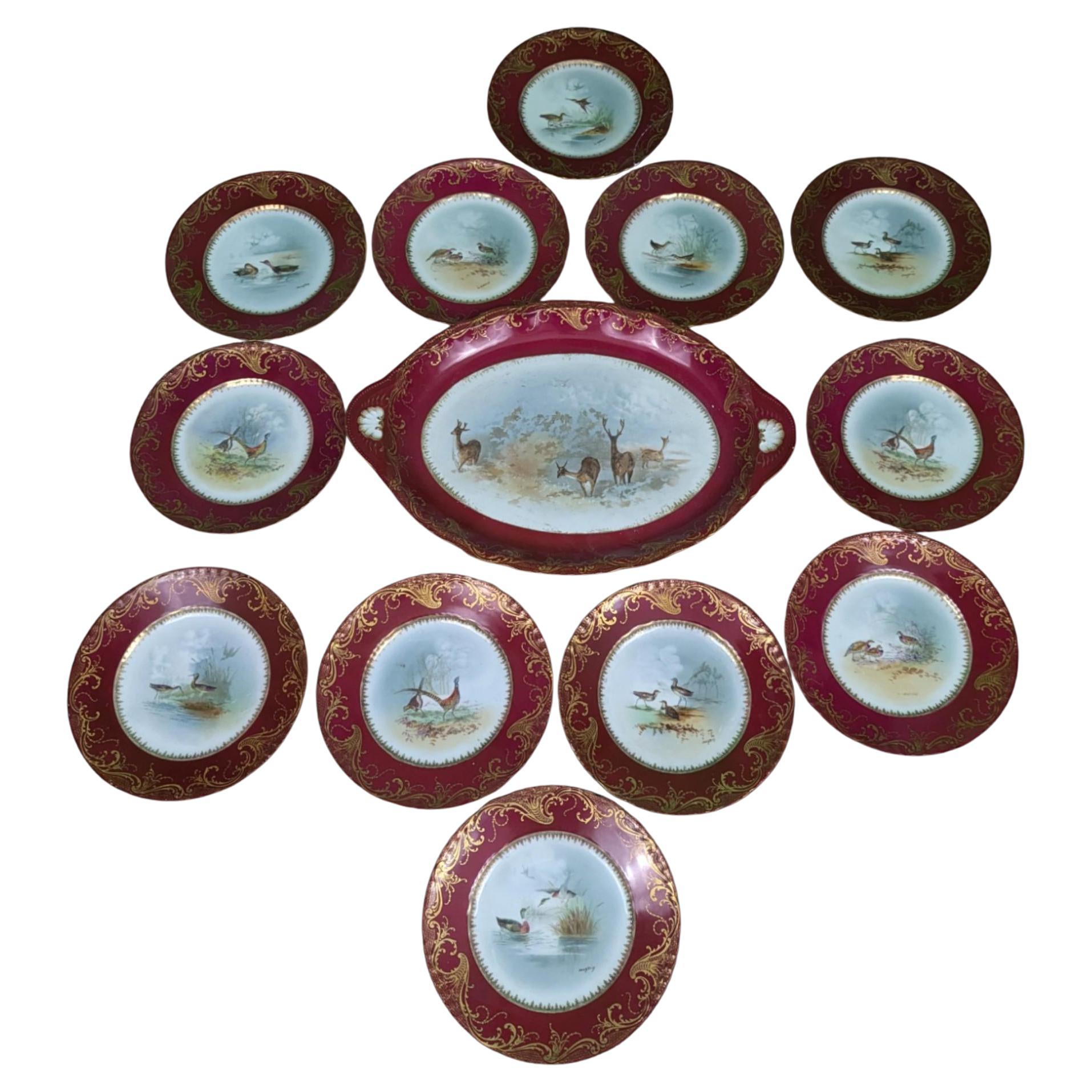 Antique Theodore Haviland Limoges francés