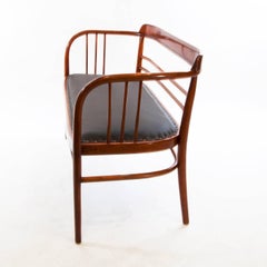 Antique Thonet Bentwood Bench B93 C Jugendstil
