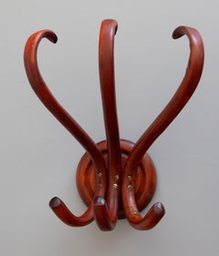 Antiker Thonet Garderoben- und Hutständer aus Bugholz, CIRCA 1920