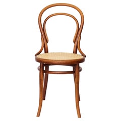 Antique Thonet No. 14 Chair – Iconic Viennese Coffee House Bentwood Chair with C