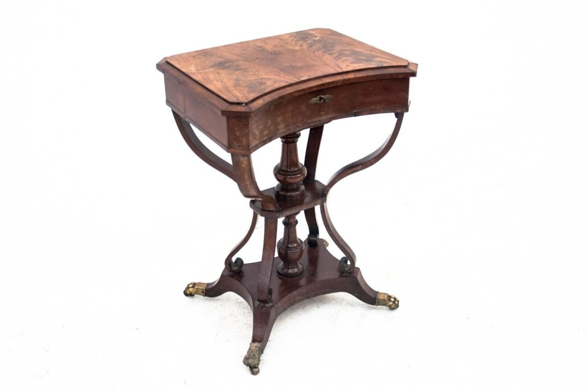 Norwegian Antique Thread Table, Northern Europe, Around 1890 For Sale