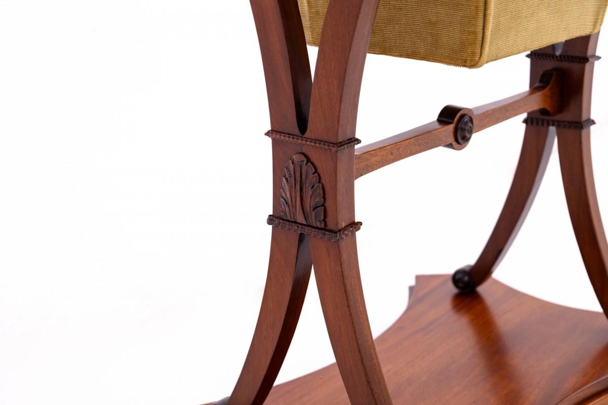 Antique thread table, Northern Europe, circa 1880. For Sale 8