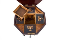 Antique Thread Table, Northern Europe, circa 1900