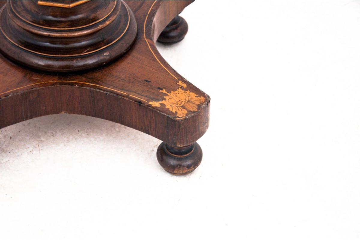 Antique thread table, Northern Europe, late 19th century. 10