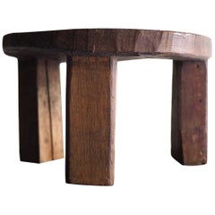 Antique Three Leg Stool, c.1800s