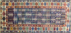 Tappeto antico Three of Life Long Kazak, 4'3" x 7'9"