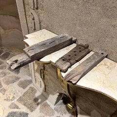 Antique Three Small Door Frames Rustic Mesquite Wood