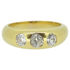 Used Three-Stone Diamond Ring