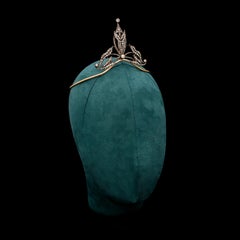 Antique Tiara Convertible Brooch Old Mine Cut Diamonds