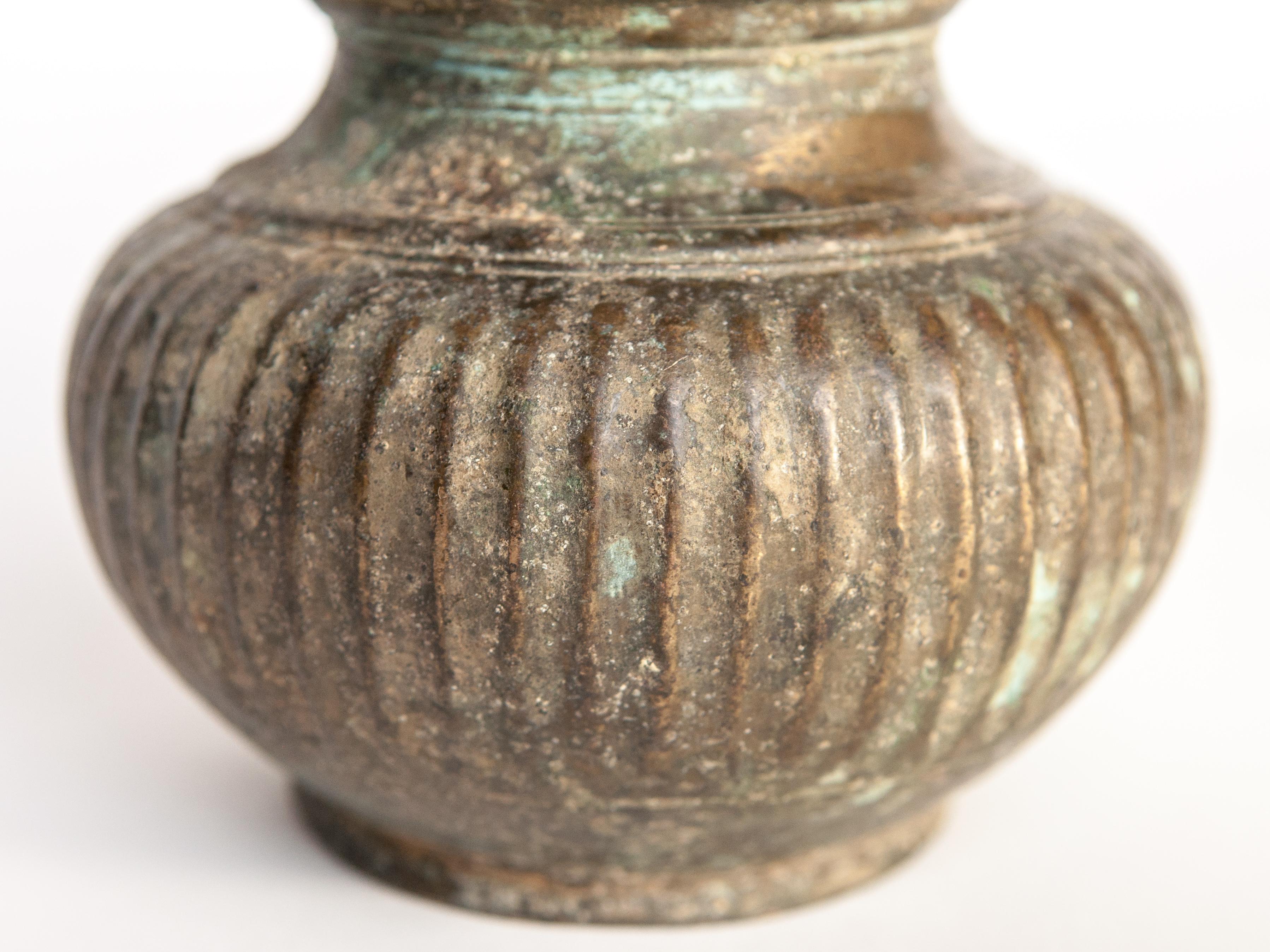 Antique Tibetan Bronze Pot, 18th Century or Earlier 5
