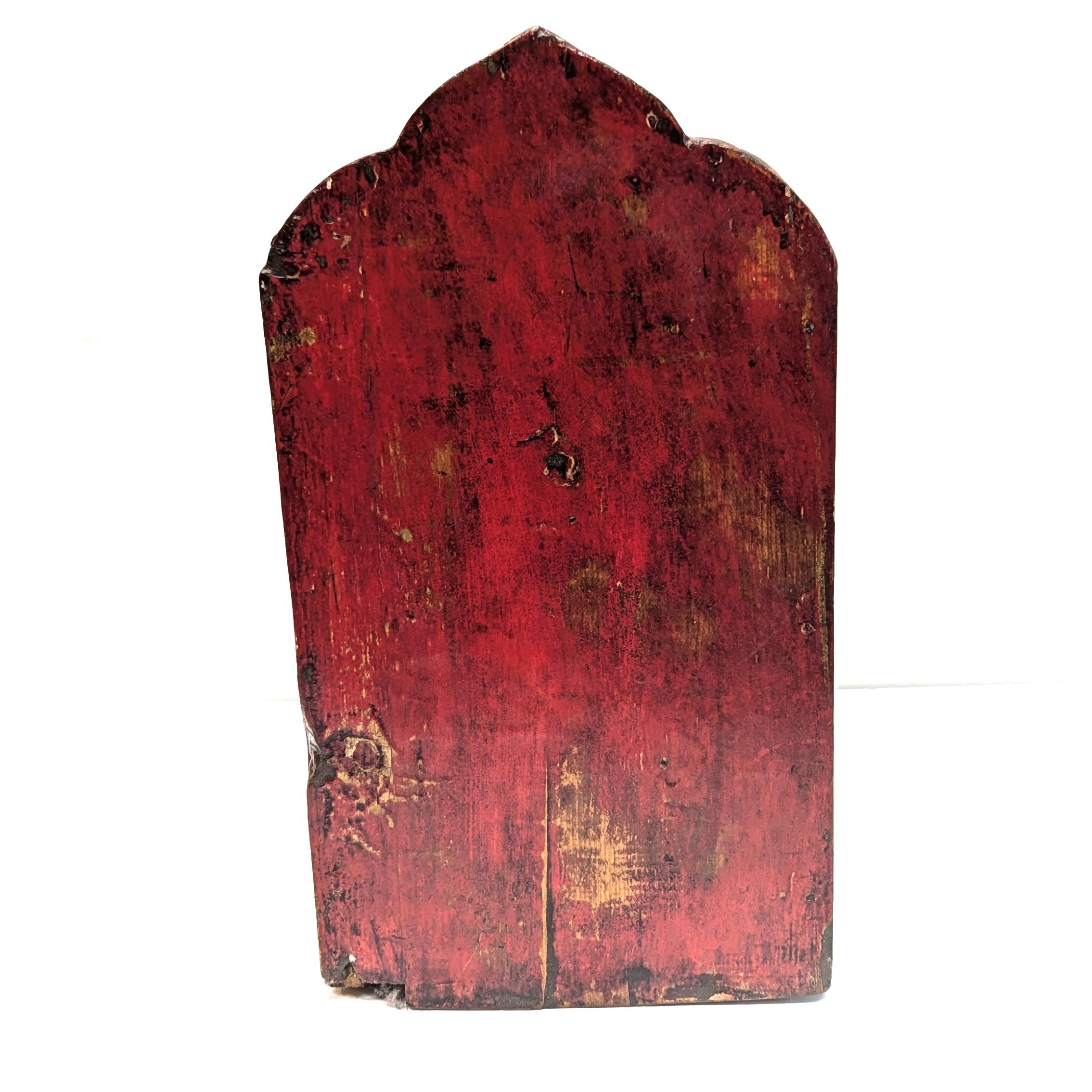 Antique Tibetan Buddha Box 1