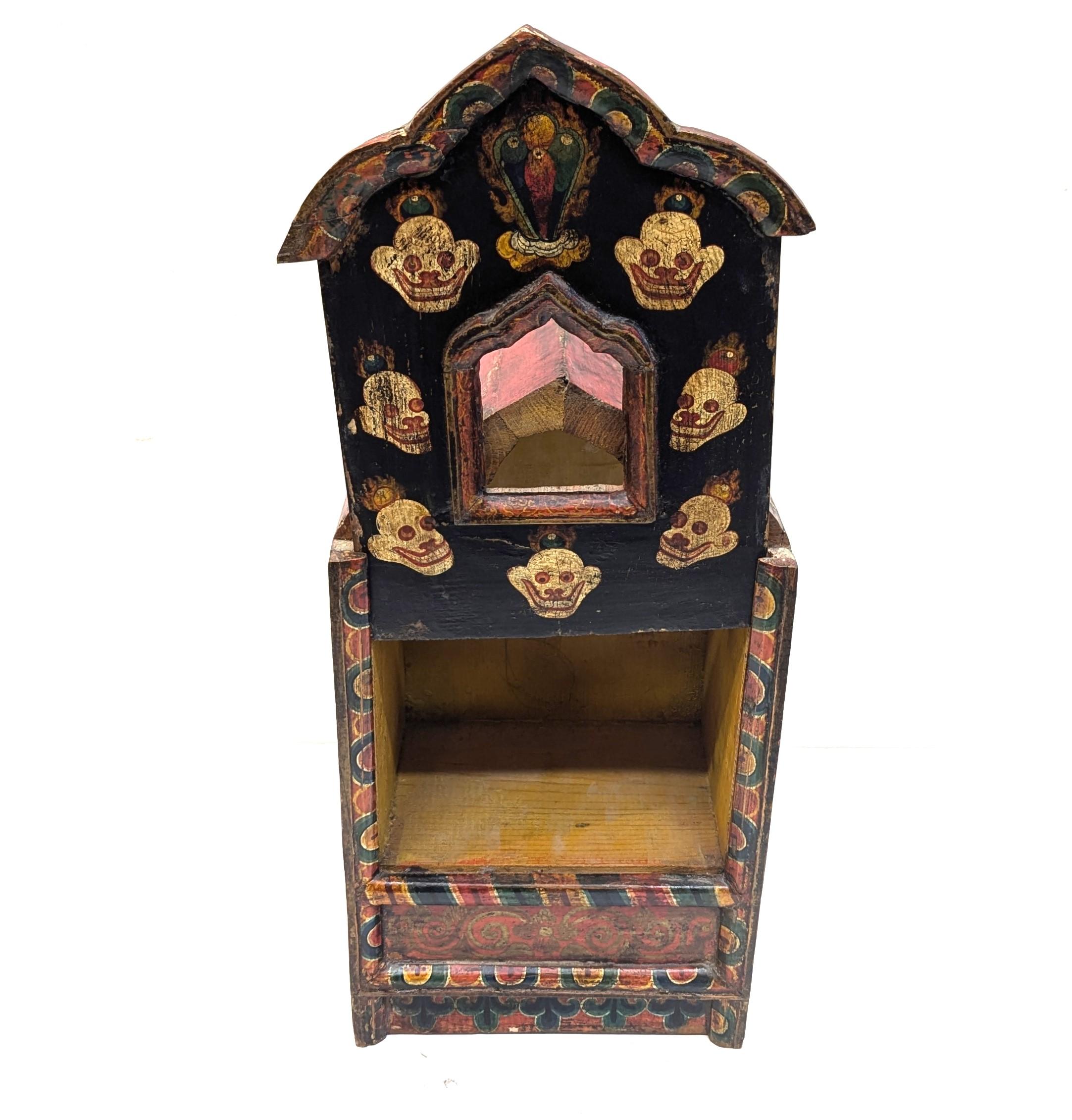 Antique Tibetan Buddha Box 3