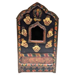 Antique Tibetan Buddha Box
