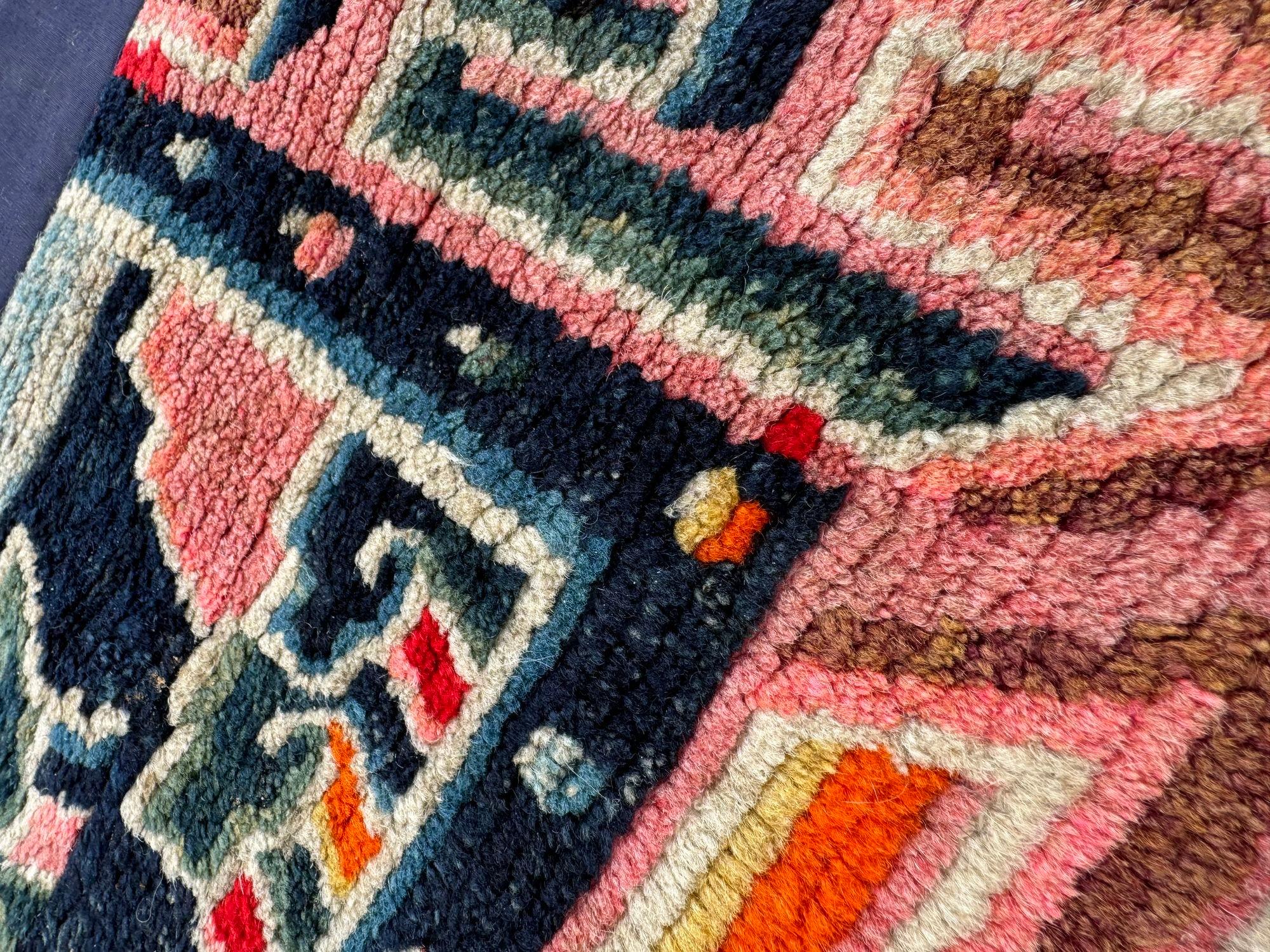 Antique Tibetan Horse Saddle Cover 1.00m x 0.60m 4