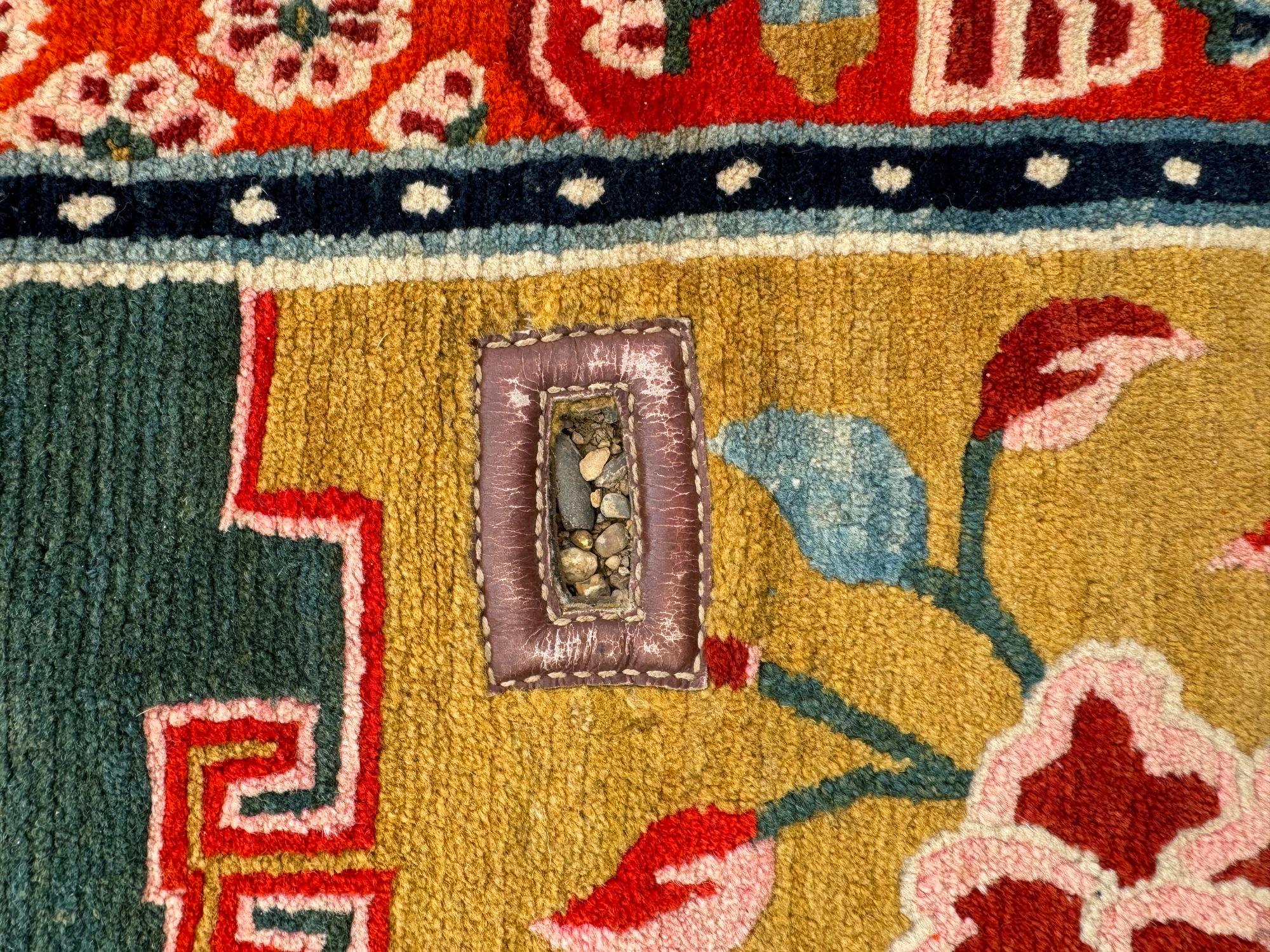 Antique Tibetan Horse Saddle Cover 1.24m x 0.67m 8