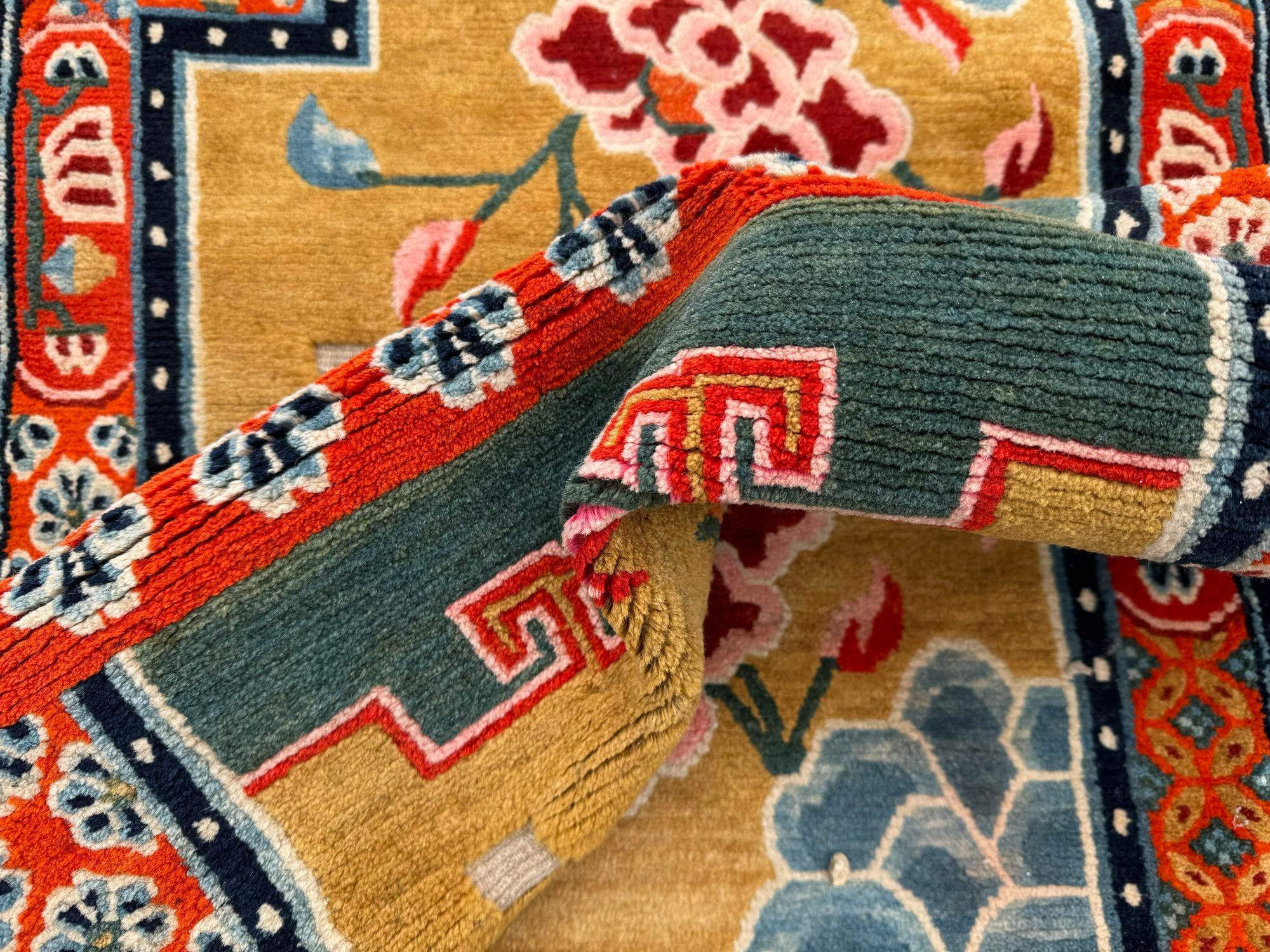 Antique Tibetan Horse Saddle Cover 1.24m x 0.67m 13