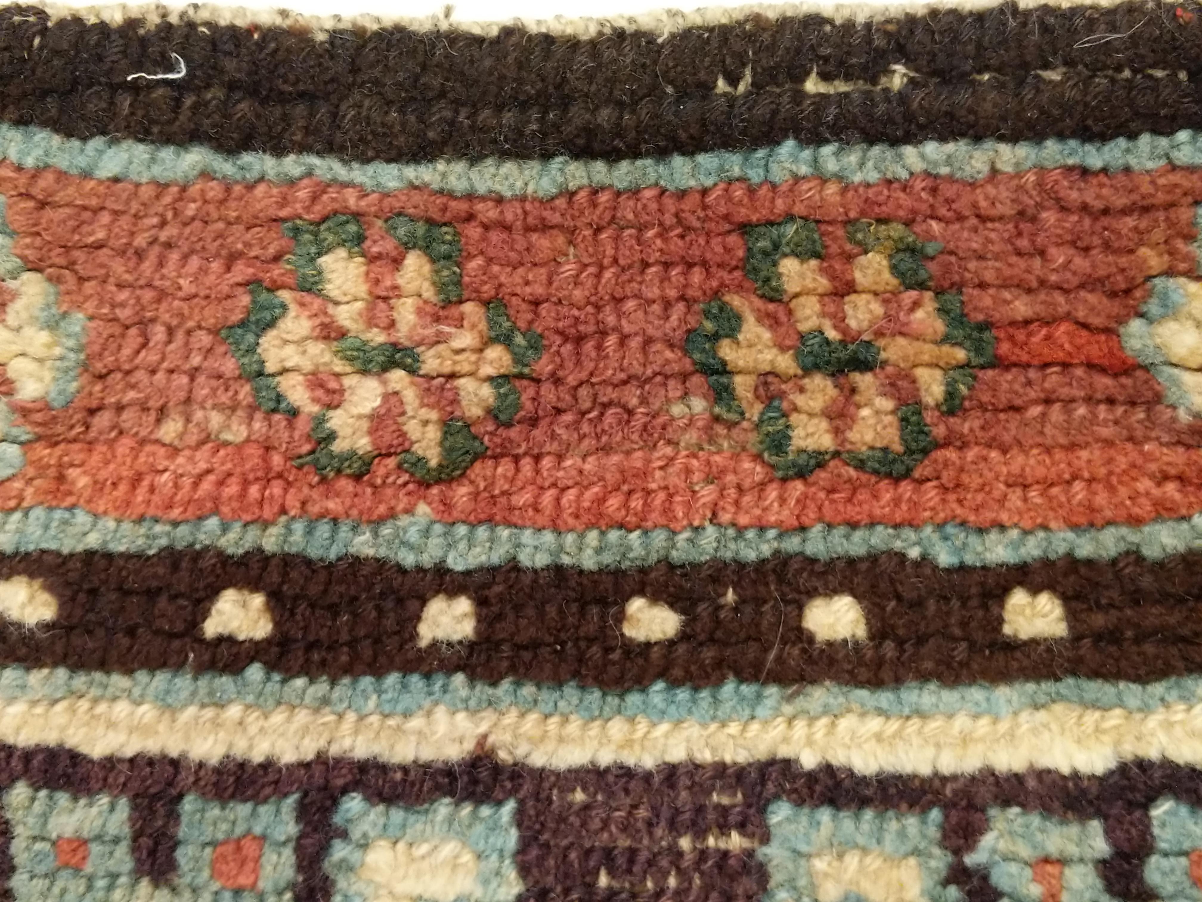 Wool Antique Tibetan Meditation Rug