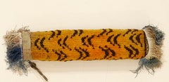 Antique Tibetan Monastic Tiger Rug