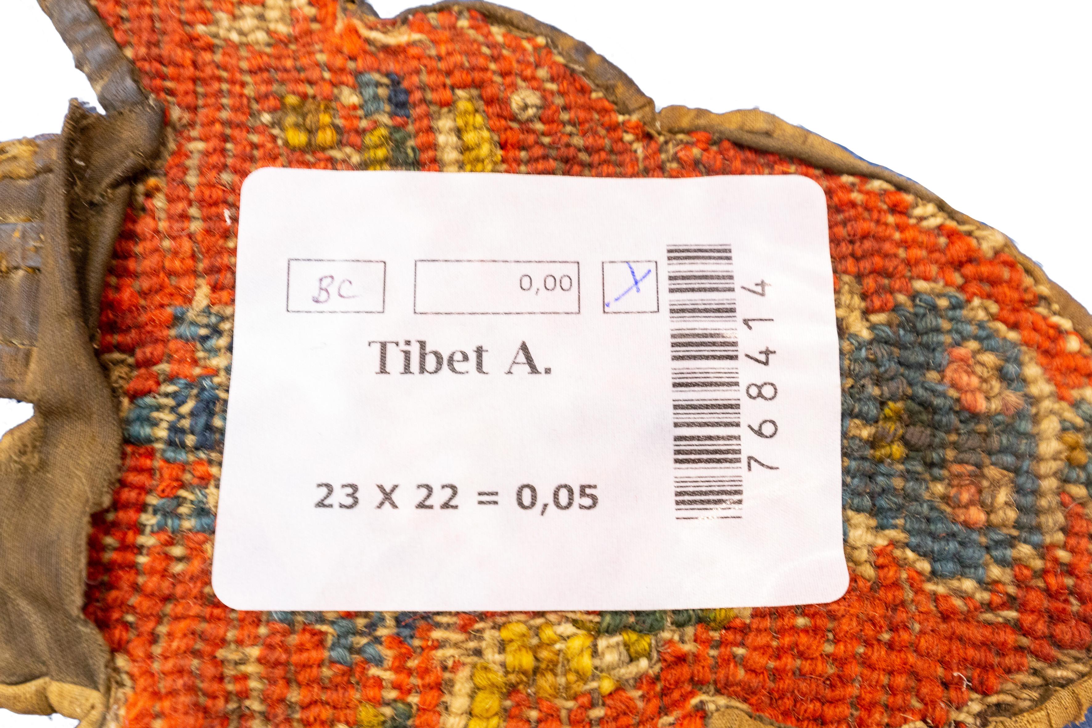 Turkestan oriental Tapis tibétain antique Takyab en vente