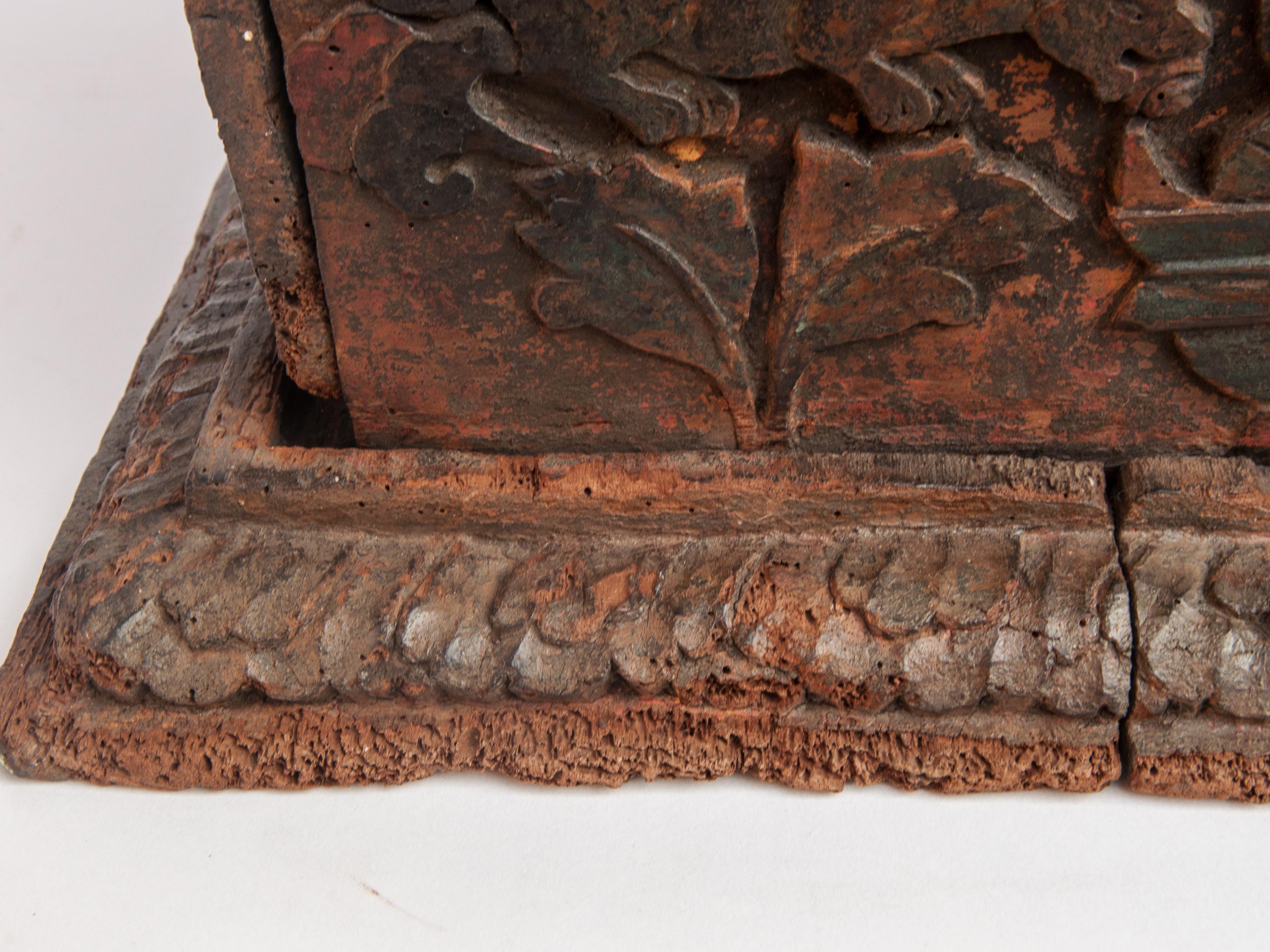 Antique Tibetan Style Religious Storage Box from Bhutan, 19th Century or Earlier 8