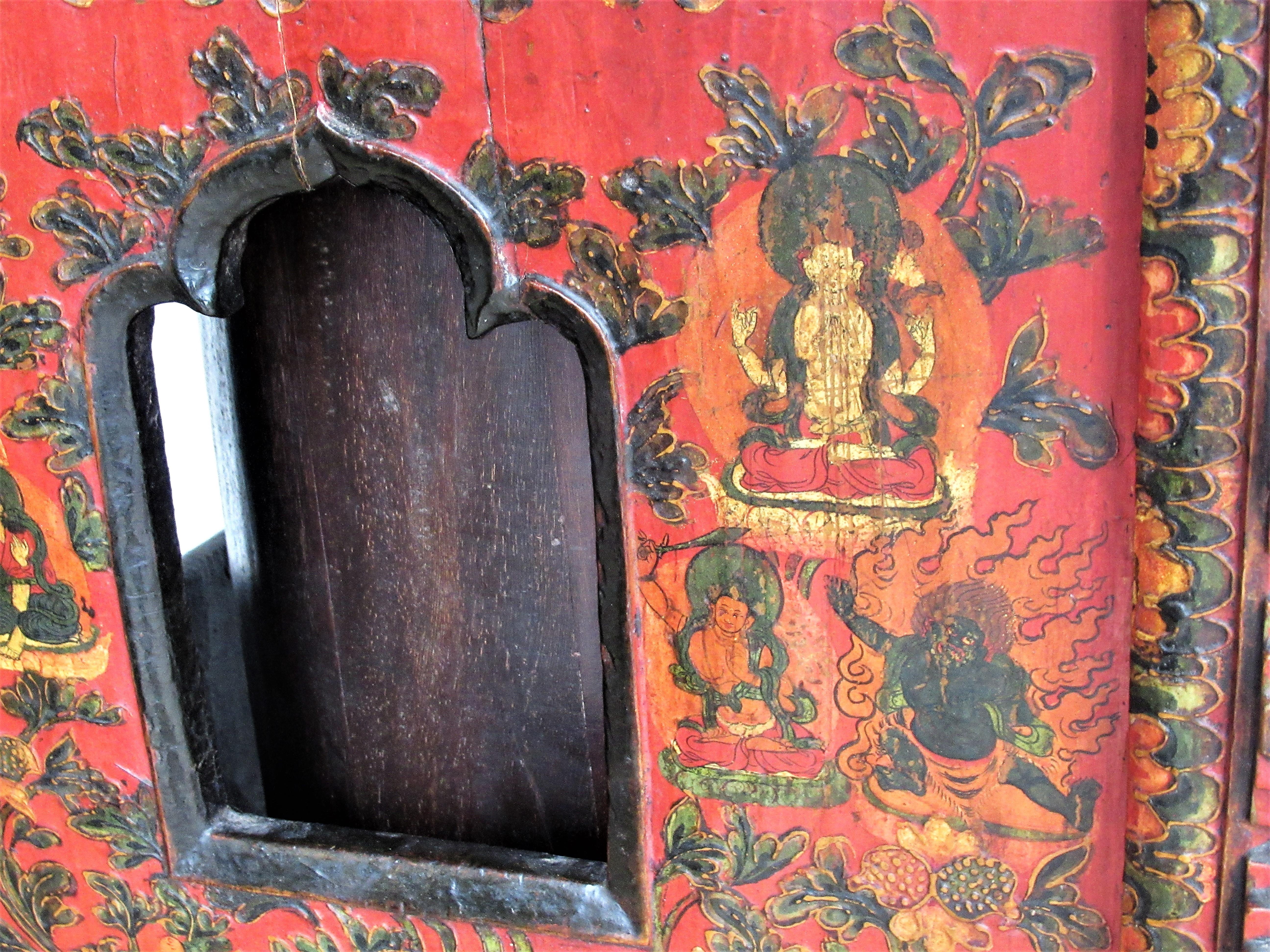 Wood Antique Tibetan Table