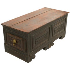 Antique Tibetan Tea Table or Storage Box