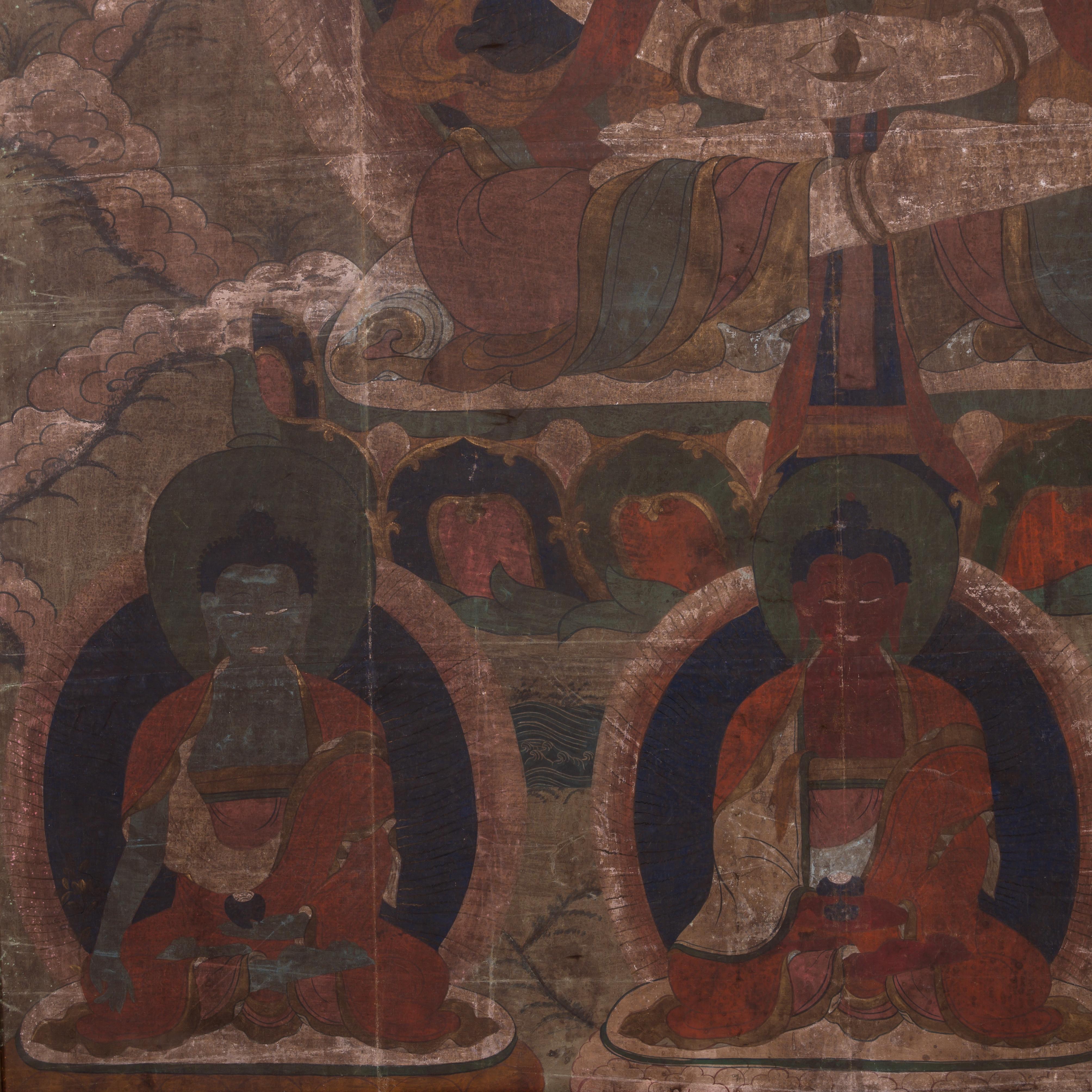 Antique Tibetan Thangka For Sale 1