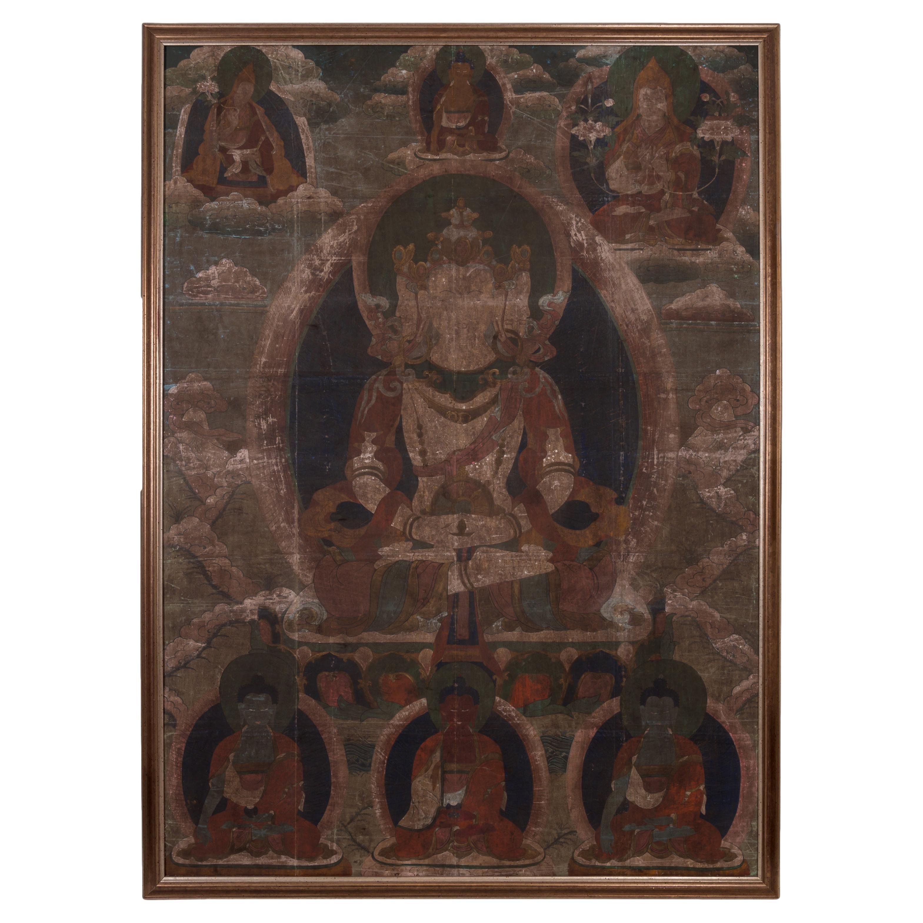 Antique Tibetan Thangka