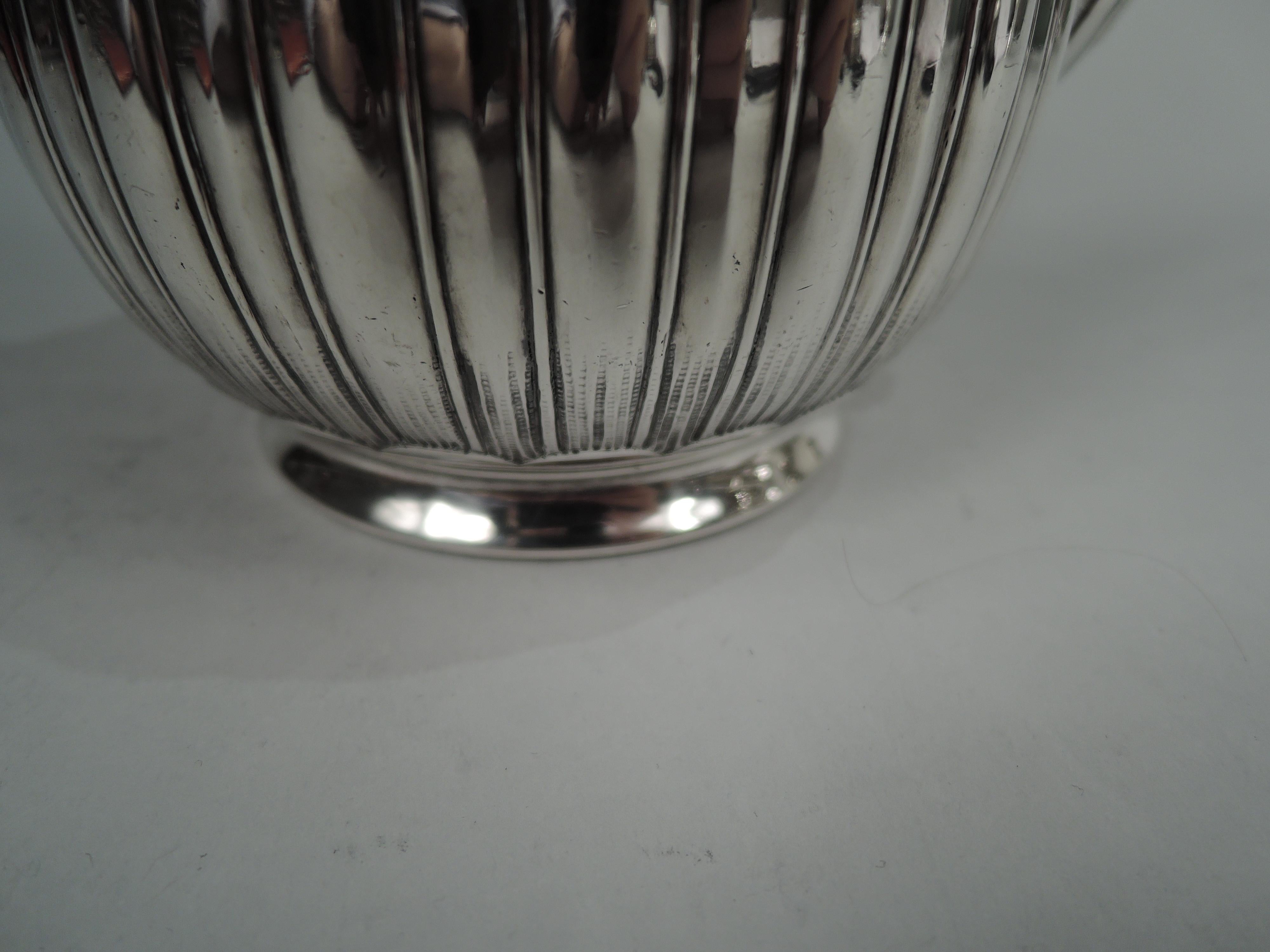 Antigua cafetera turca Tiffany Estética Exótica de plata de ley en venta 2