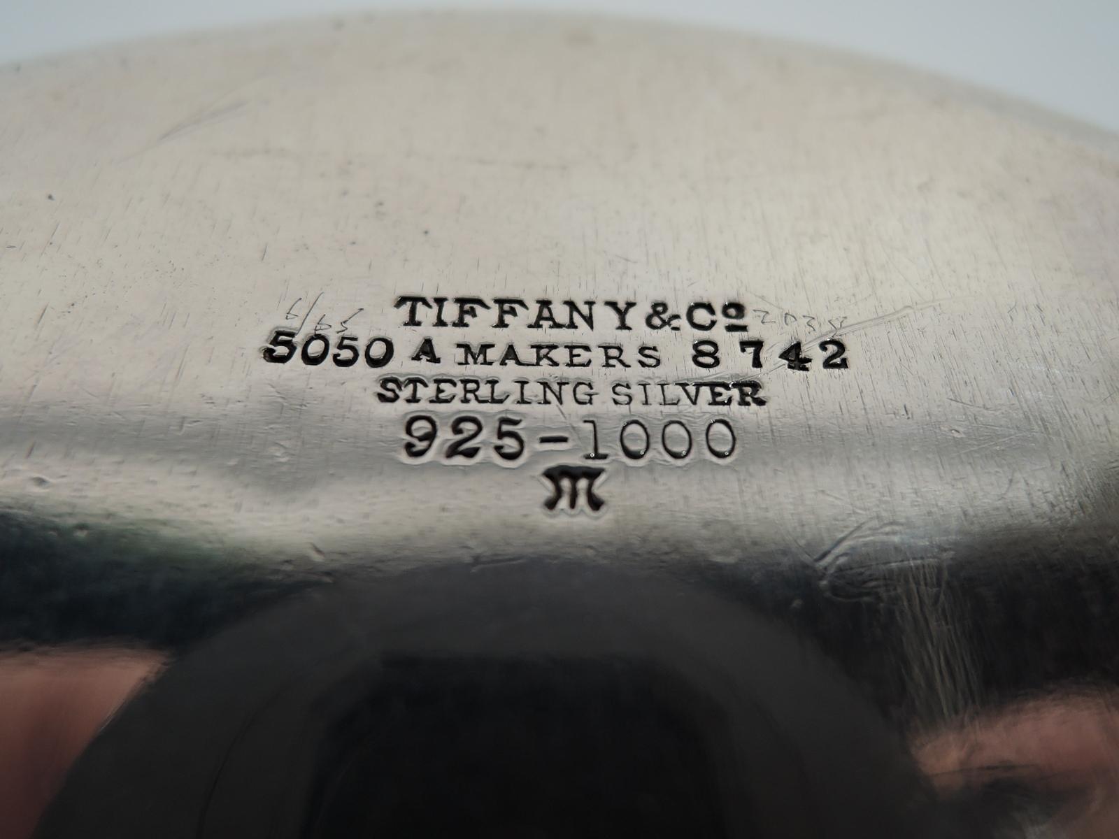 20th Century Antique Tiffany American Craftsman Sterling Silver Porringer