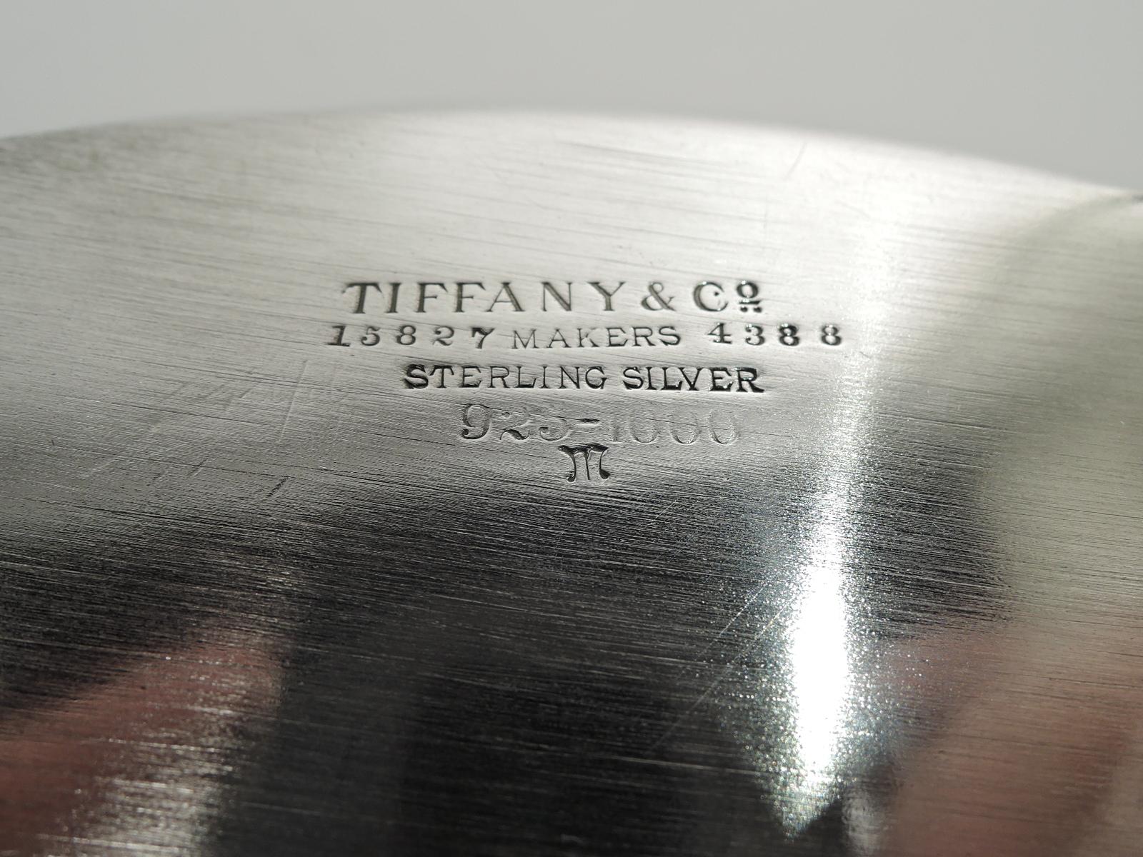Antique Tiffany & Co. American Edwardian Pierced Sterling Silver Bowl 1