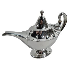 Antique Tiffany American Sterling Silver Aladdin's Lamp Teapot