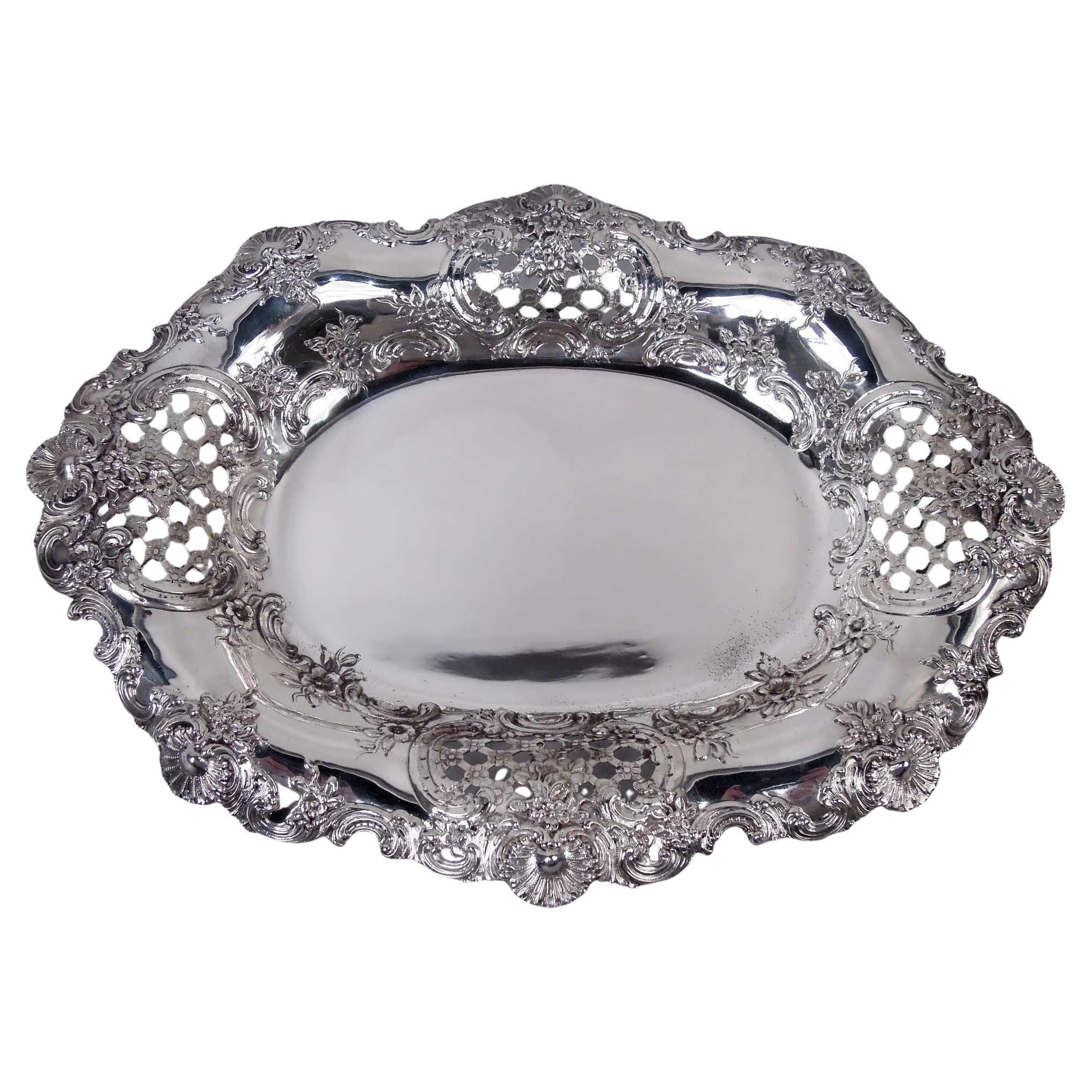 Antique Tiffany American Victorian Classical Sterling Silver Bowl