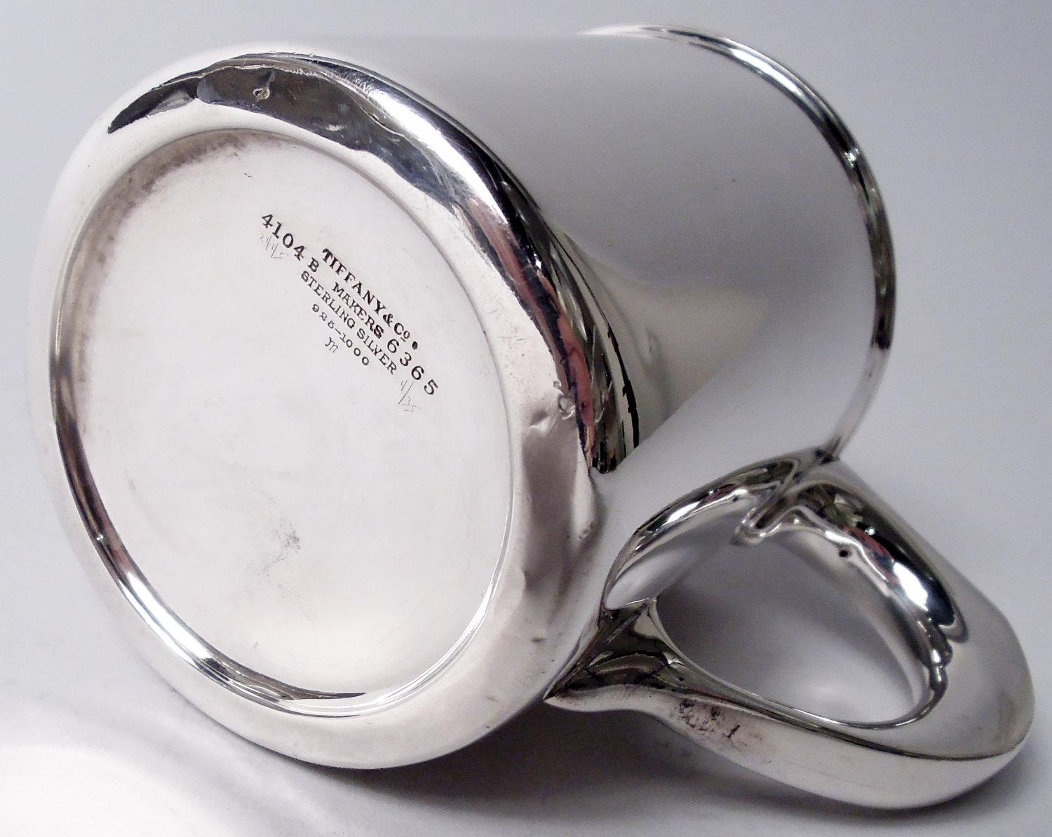 Antica tazza per bambini in argento Tiffany American Victorian In condizioni buone in vendita a New York, NY