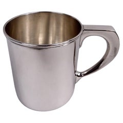 Antique Tiffany American Victorian Sterling Silver Baby Cup