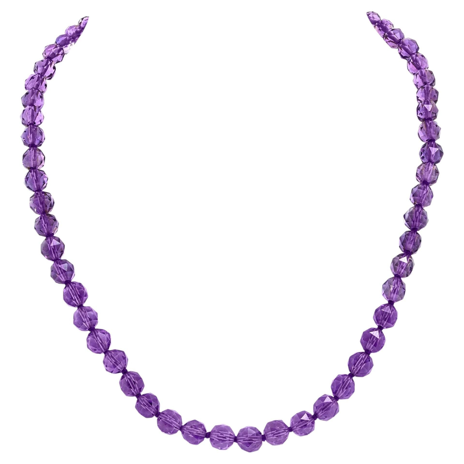 Antique Tiffany Amethyst Necklace