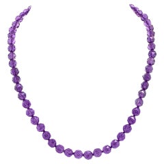 Antique Tiffany Amethyst Necklace