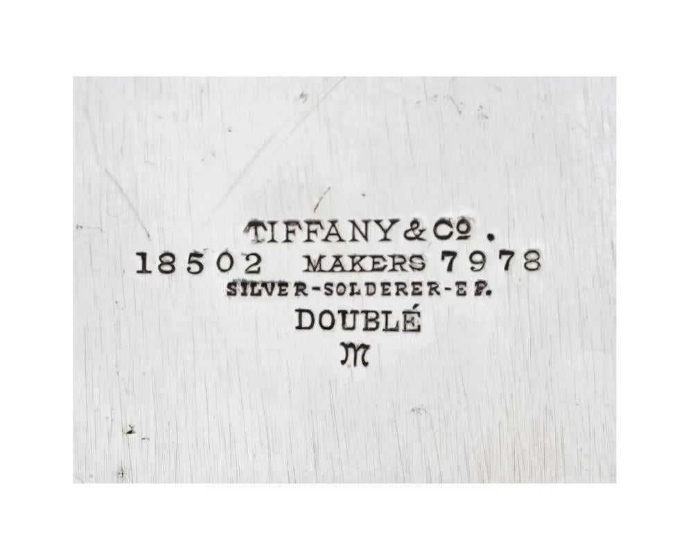 Antike Obstschale aus Sterlingsilber von Tiffany & Co, um 1915 (20. Jahrhundert) im Angebot