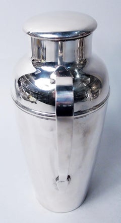 Antique Tiffany Art Deco Sterling Silver Cocktail Shaker