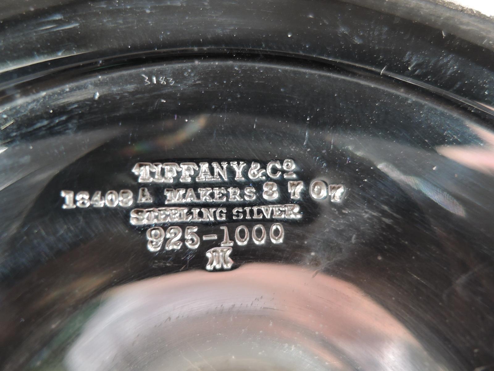 Antique Tiffany Art Deco Sterling Silver Laurel Wreath Trophy Cup 1