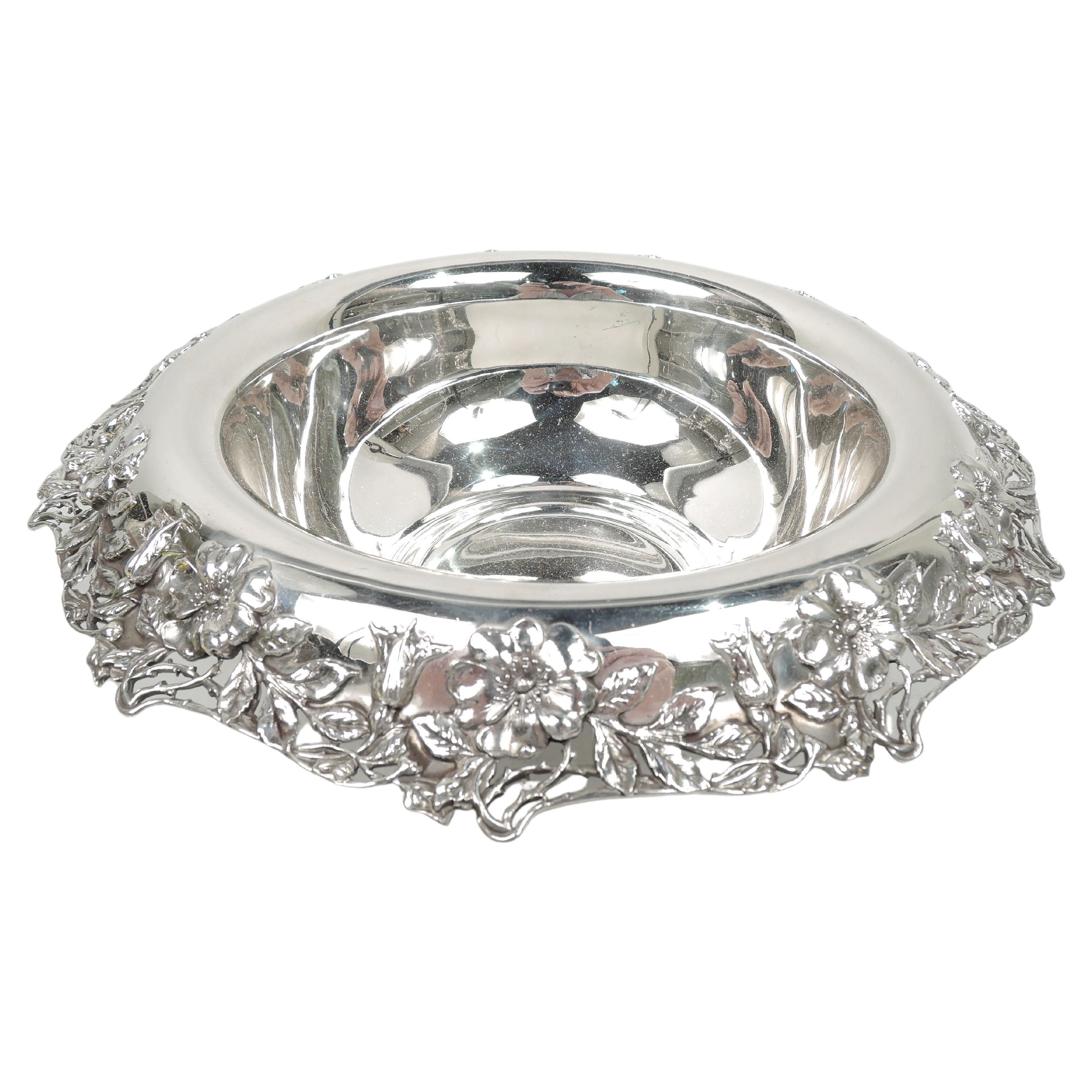Antique Tiffany & Co. Art Nouveau Sterling Silver Bowl
