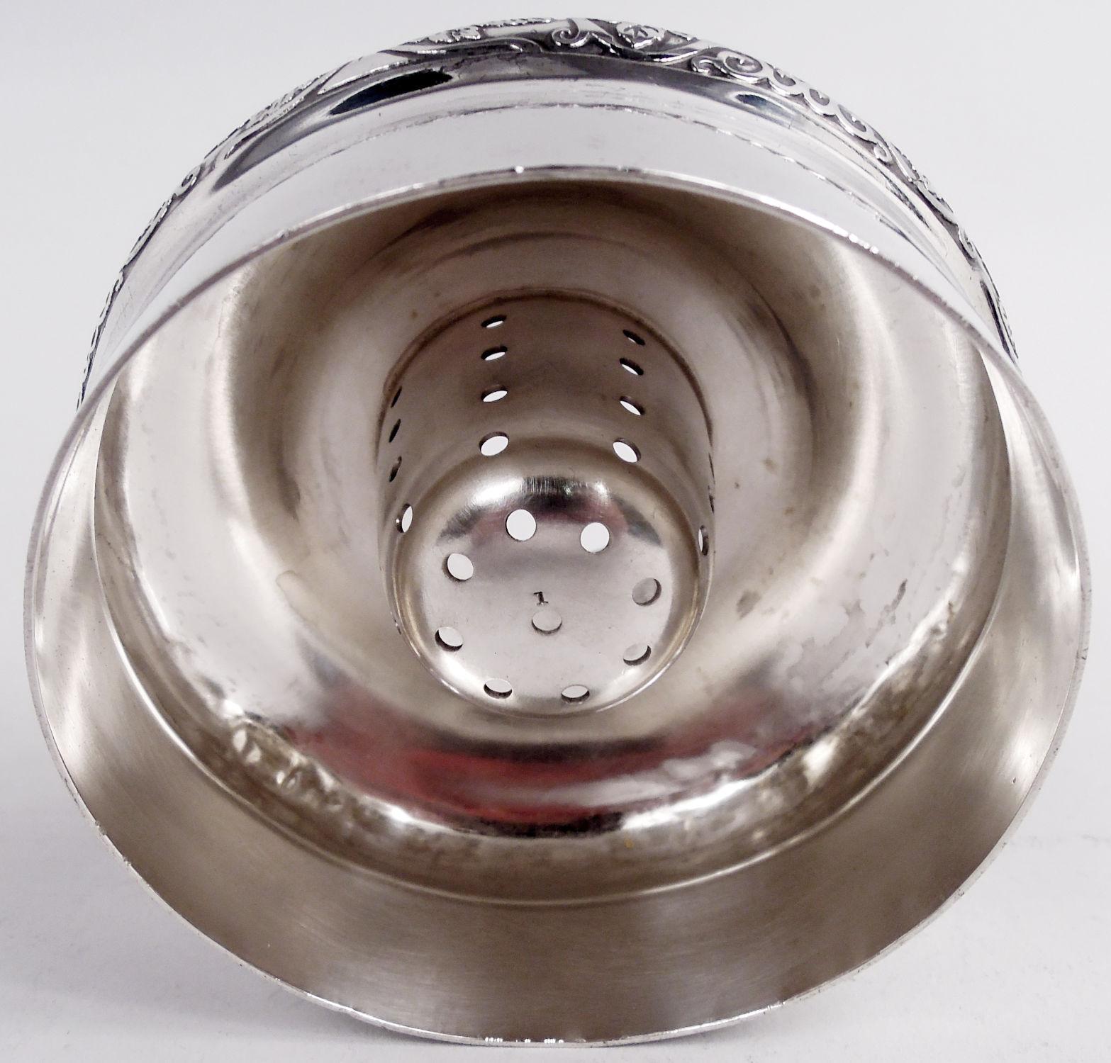 Antique Tiffany Art Nouveau Sterling Silver Cocktail Shaker 2