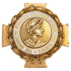 Antique Tiffany & Co. 14K Gold Nurses Training School Graduation Pin