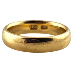 Antique Tiffany & Co 22 Karat Yellow Gold Wedding Band Size 8 #19245