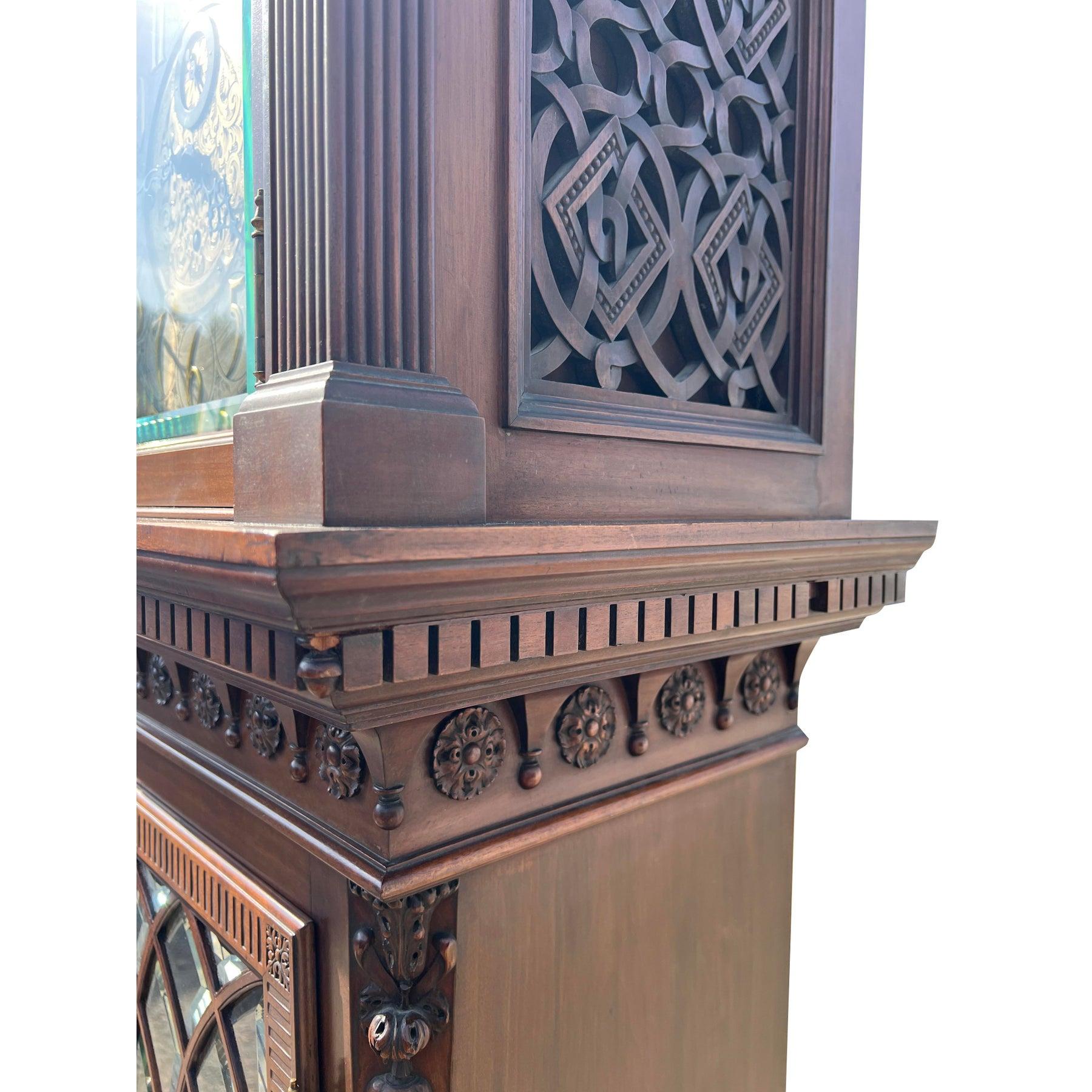 Antique Tiffany & Co. Grandfather Clock Tall Case Clock by Walter Durfee For Sale 5