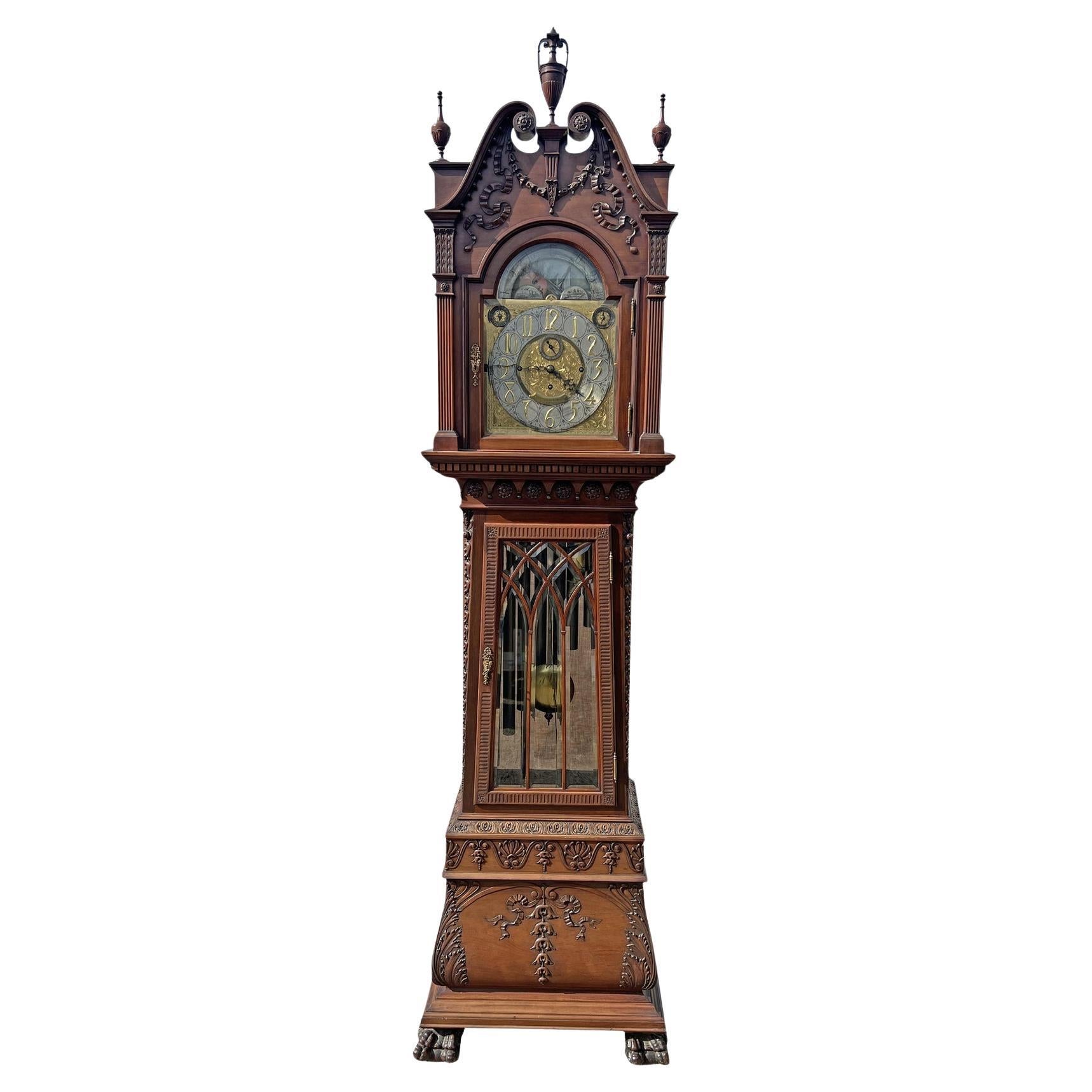 What is the Golden Age of grandfather clocks?