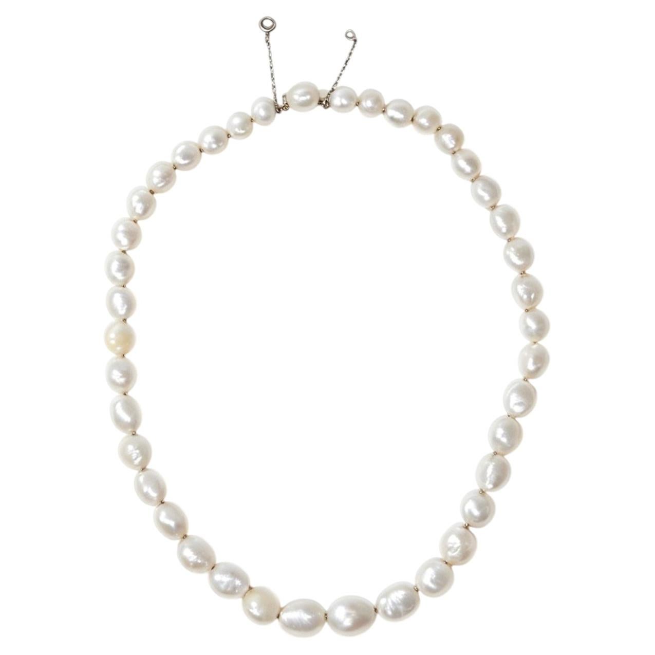 Antique Tiffany & Co. Collier de perles naturelles, époque édouardienne vers 1910